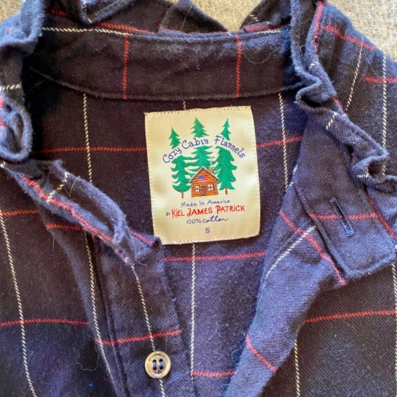 KJP Cozy Cabin Flannel Dress, EUC - Picture 2 of 4